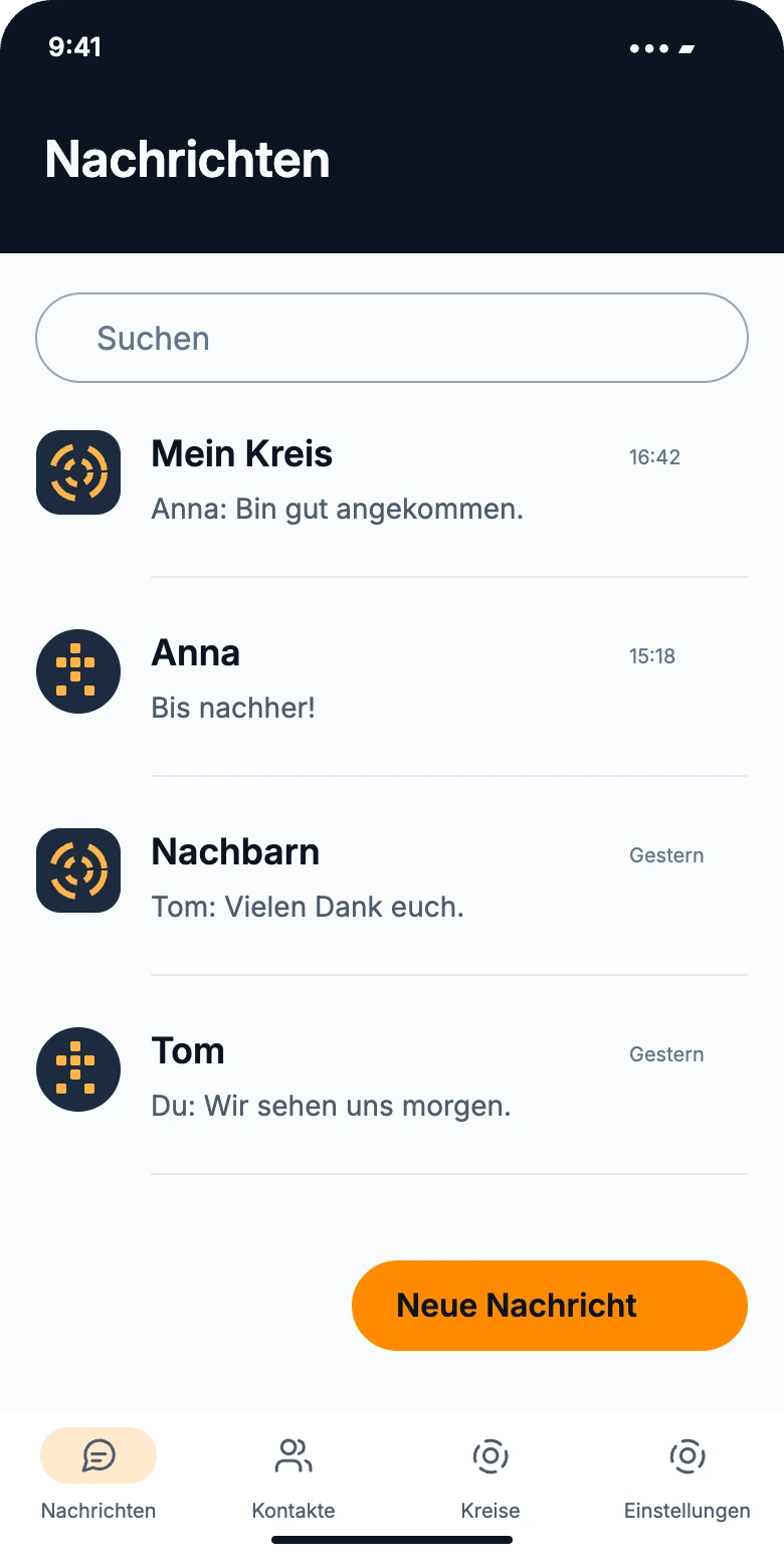 PYRSA – Chat und Kontakte